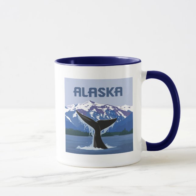 Alaska | Whale Tale Mug (Right)