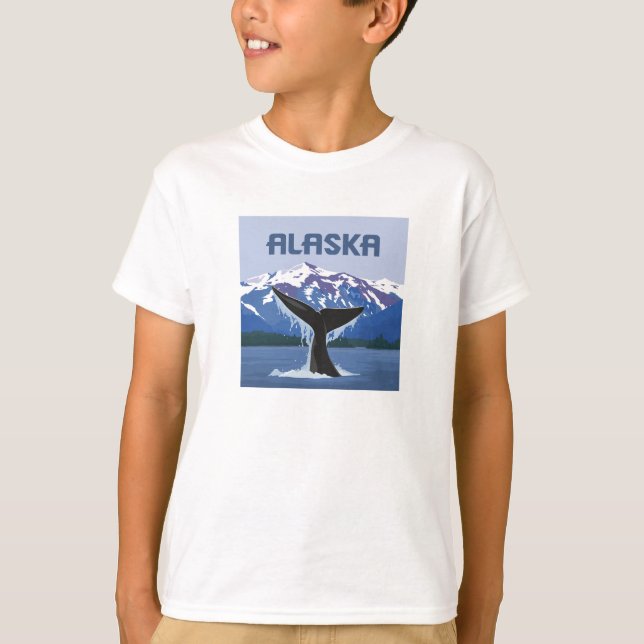 Alaska | Whale Tale T-Shirt (Front)