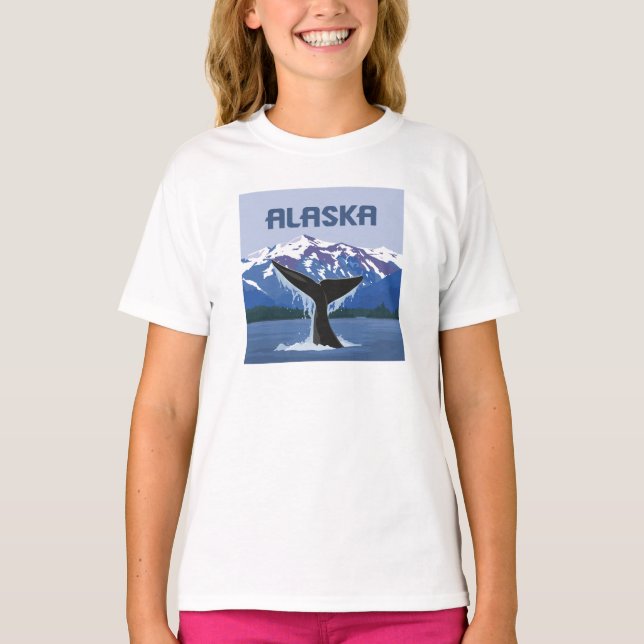 Alaska | Whale Tale T-Shirt (Front)