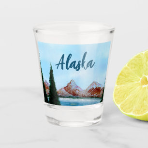 Alaska Wilderness Shot Glass