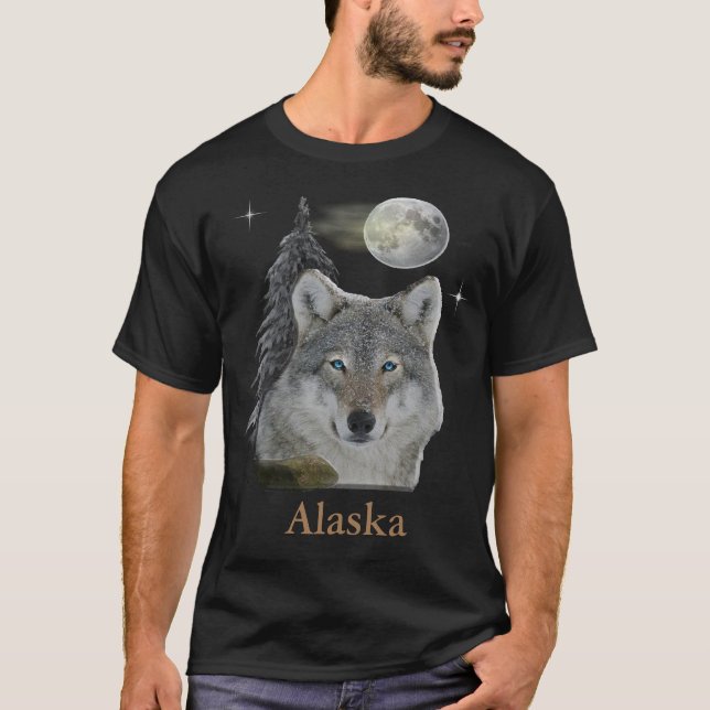 Alaska wolf T-Shirt (Front)