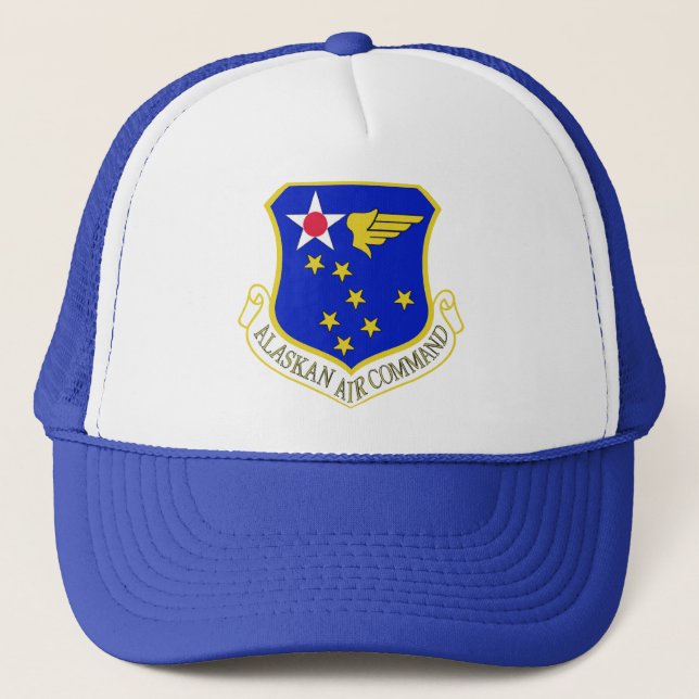 Alaskan Air Command Trucker Hat (Front)