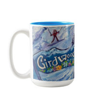 Alaskan Alyeska/Girdwood 15oz two-tone mug
