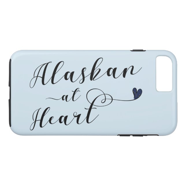 Alaskan At Heart Cell Phone Case (Back (Horizontal))