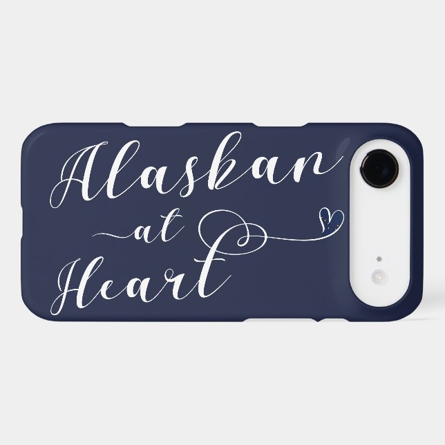 Alaskan At Heart Mobile Phone Case (Back (Horizontal))