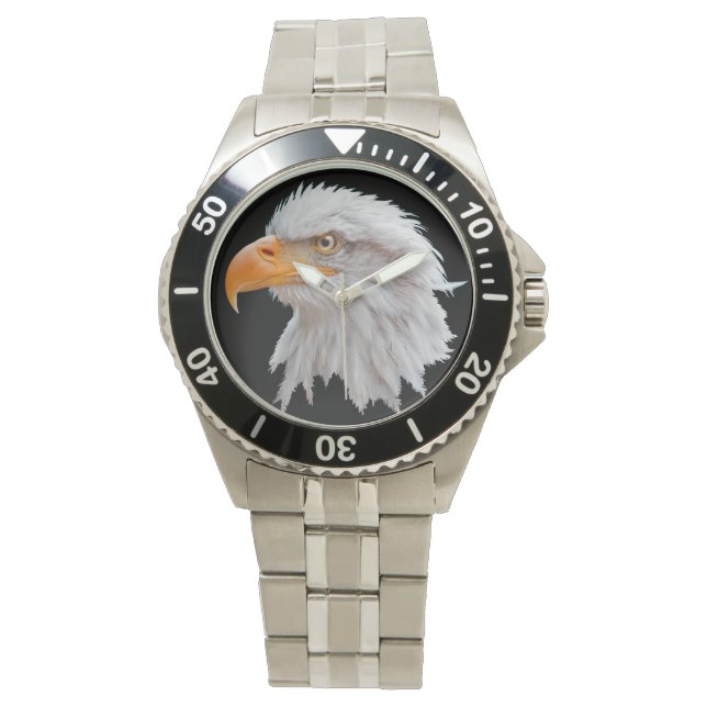 Alaskan Bald Eagle Watch (Black) (Front)