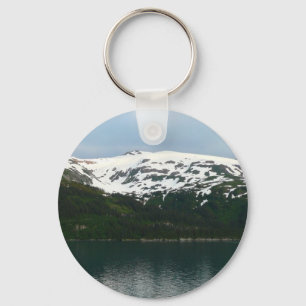 Alaskan Coast at Dusk Key Ring