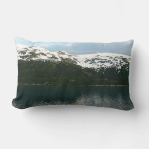 Alaskan Coast at Dusk Lumbar Cushion