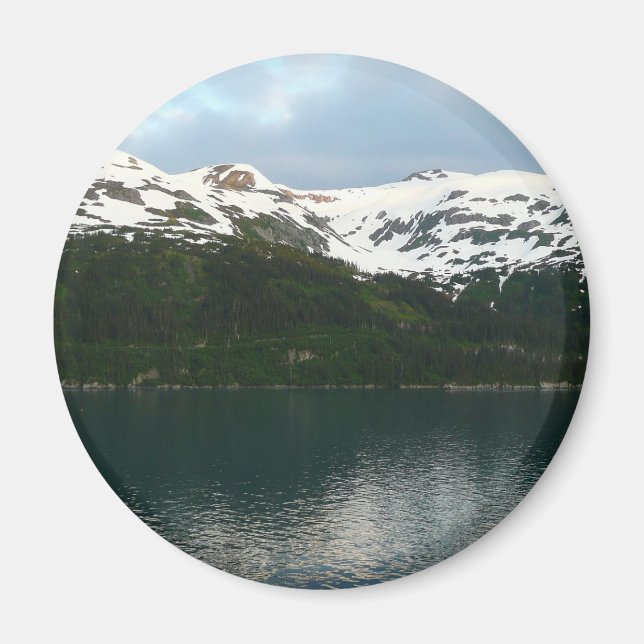 Alaskan Coast at Dusk Magnet (Front)