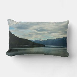 Alaskan Coast II Beautiful Nature Photography Lumbar Cushion
