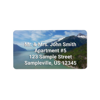 Alaskan Coast III Label