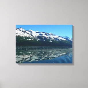 Alaskan Coastline Beautiful Nature Photography Canvas Print