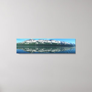 Alaskan Coastline Beautiful Nature Photography Canvas Print