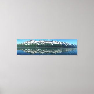 Alaskan Coastline Beautiful Nature Photography Canvas Print
