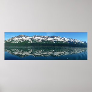 Alaskan Coastline Beautiful Nature Photography Poster
