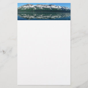 Alaskan Coastline Beautiful Nature Photography Stationery