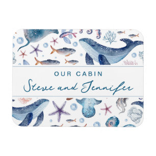 Alaskan Cruise Ship Stateroom Magnet