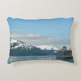 Alaskan Cruise Vacation Travel Photography Decorative Cushion