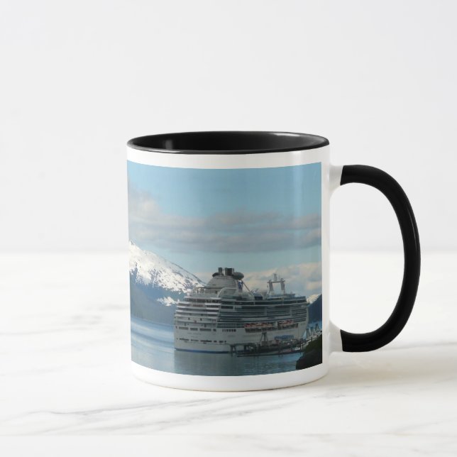 Alaskan Cruise Vacation Travel Photography Mug (Right)