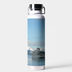 Alaskan Cruise Vacation Travel Photography Water Bottle