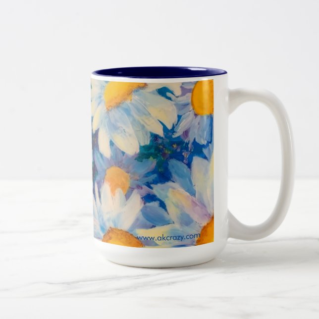Alaskan Daisy 15oz  Mug (Right)