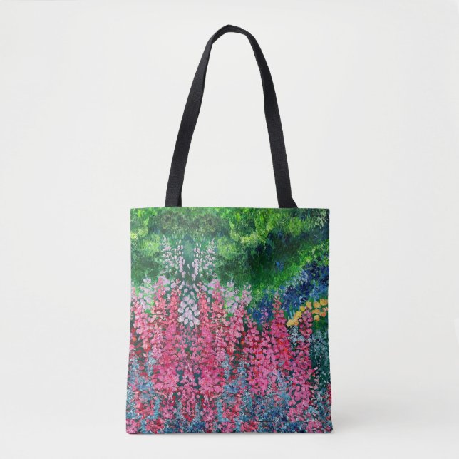 Alaskan Fireweed canvas tote (Front)