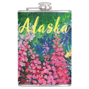 Alaskan Fireweed Flask