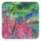Alaskan Fireweed Square Sticker