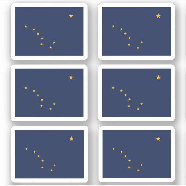 Alaskan flag, American state flag (Front)