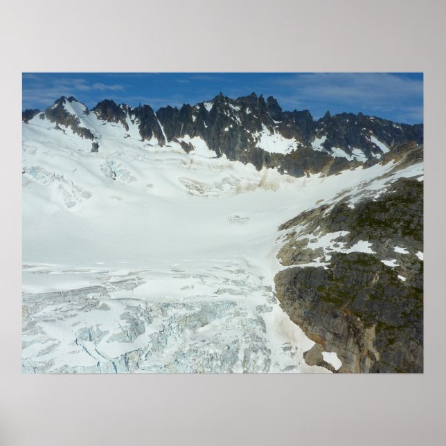Alaskan Glacier Poster (Front)