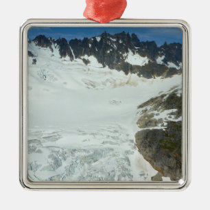Alaskan Glacier Scenic Travel Landscape Metal Tree Decoration