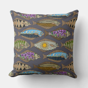 Alaskan halibut dusk cushion