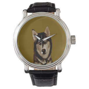 ALASKAN HUSKY DOG LOVER WATCH