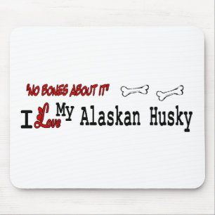 Alaskan Husky Lovers Apparel Gifts Mouse Pad