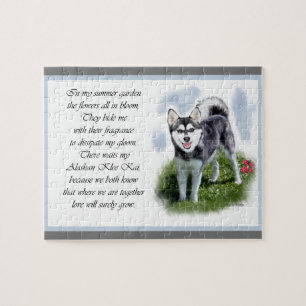 Alaskan Klee Kai Art Jigsaw Puzzle