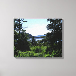 Alaskan Landscape Beautiful Alaska Photography Canvas Print