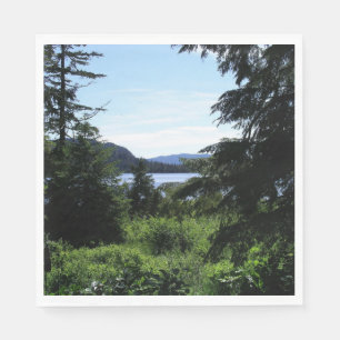 Alaskan Landscape Beautiful Alaska Photography Napkin