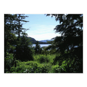 Alaskan Landscape Beautiful Alaska Photography Photo Print
