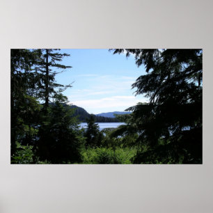 Alaskan Landscape Beautiful Alaska Photography Poster