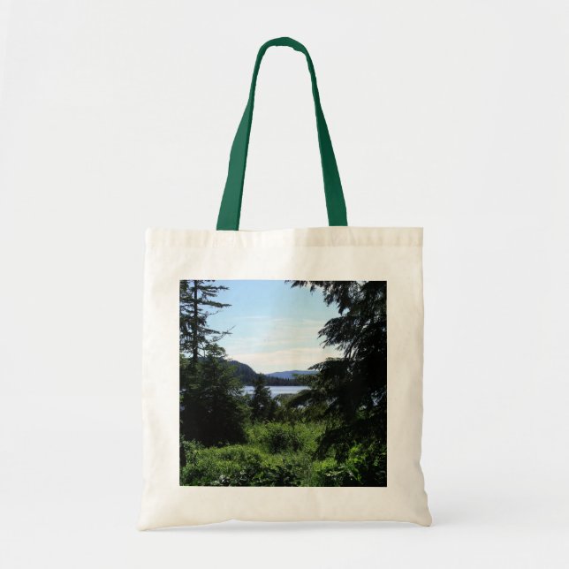 Alaskan Landscape Beautiful Alaska Photography Tote Bag (Front)