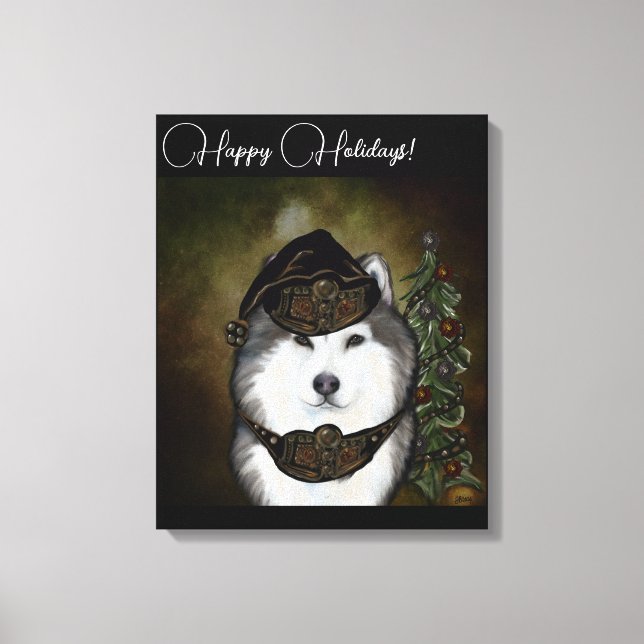 Alaskan Malamute  Canvas Print (Front)