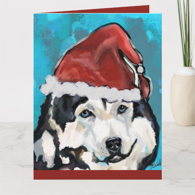 Alaskan Malamute         Card (Front)