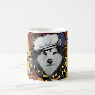 Alaskan Malamute Chef Coffee Mug