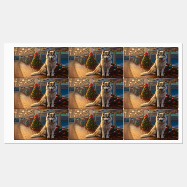 Alaskan Malamute Christmas Cruise: Pawsome Holiday (Sheet)