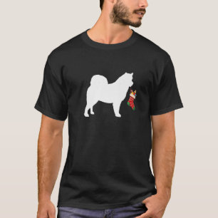 Alaskan Malamute Christmas Stocking Stuffer Dog T-Shirt