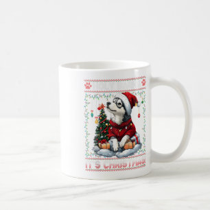 Alaskan Malamute Christmas Tree Decorations Dog Lo Coffee Mug