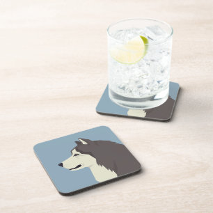 Alaskan Malamute Coaster
