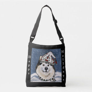 Alaskan Malamute Crossbody Bag