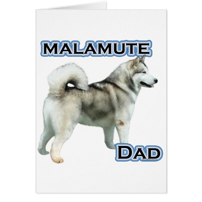 Alaskan Malamute Dad 4 (Front)