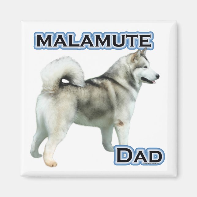 Alaskan Malamute Dad 4 - Magnet (Front)